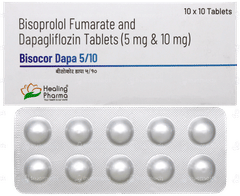 Bisocor Dapa 5/10 Tablet 10